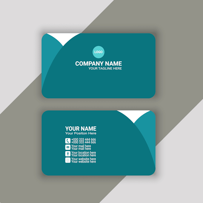 modern business card design