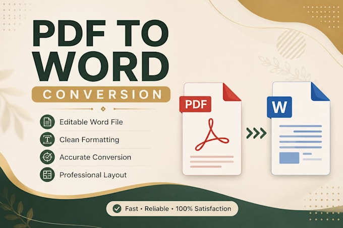 convert PDF to editable word documents