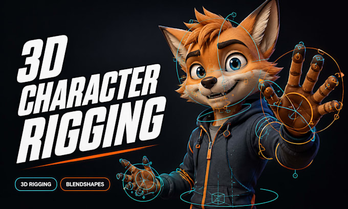model stylized game ready character animate 3d model for unity unreal game
