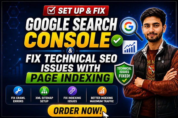 fix google search console indexing and technical SEO issues