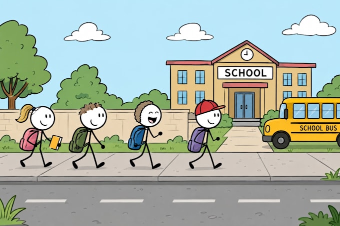 create engaging stickman educational animations and stories