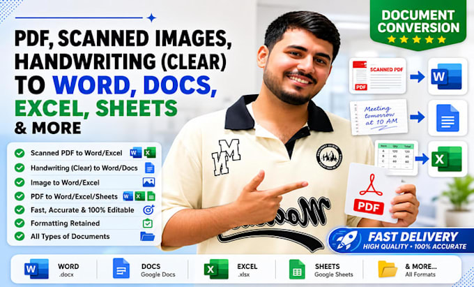 professionally design and convert your PDF to word, docs and more