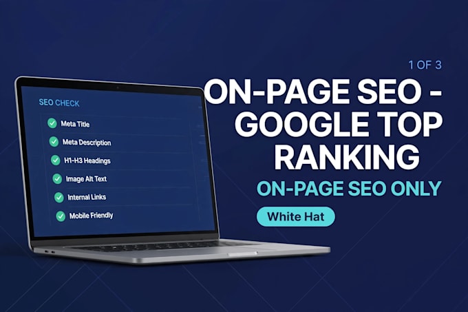 do organic SEO for google top ranking