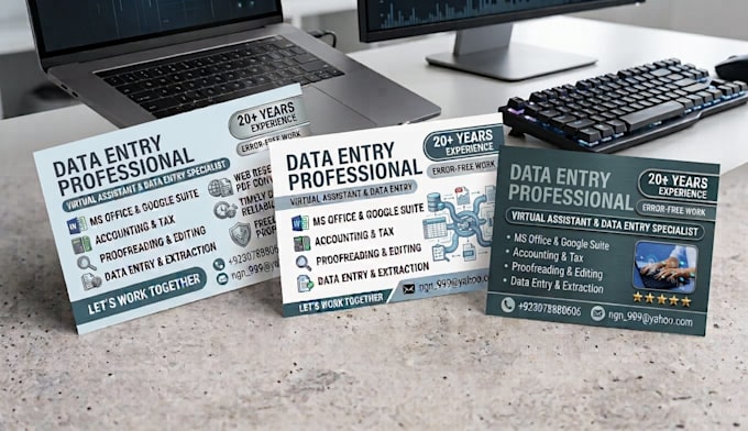 do correct data entry, virtual assistant