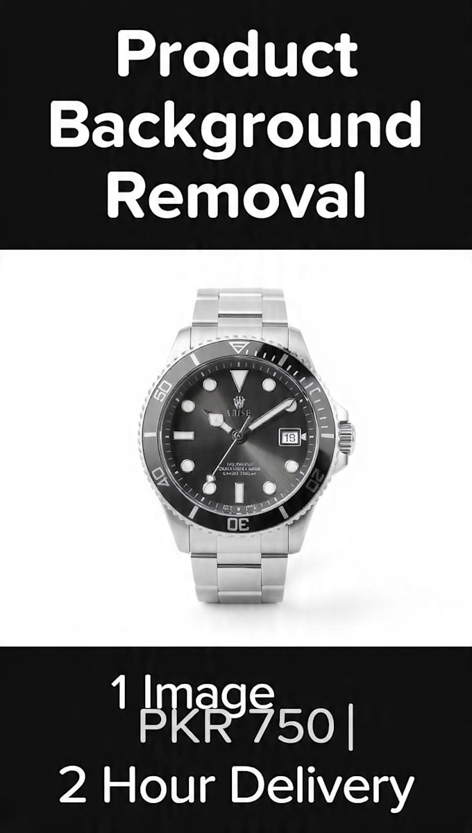 remove background from product photo in 2 hour