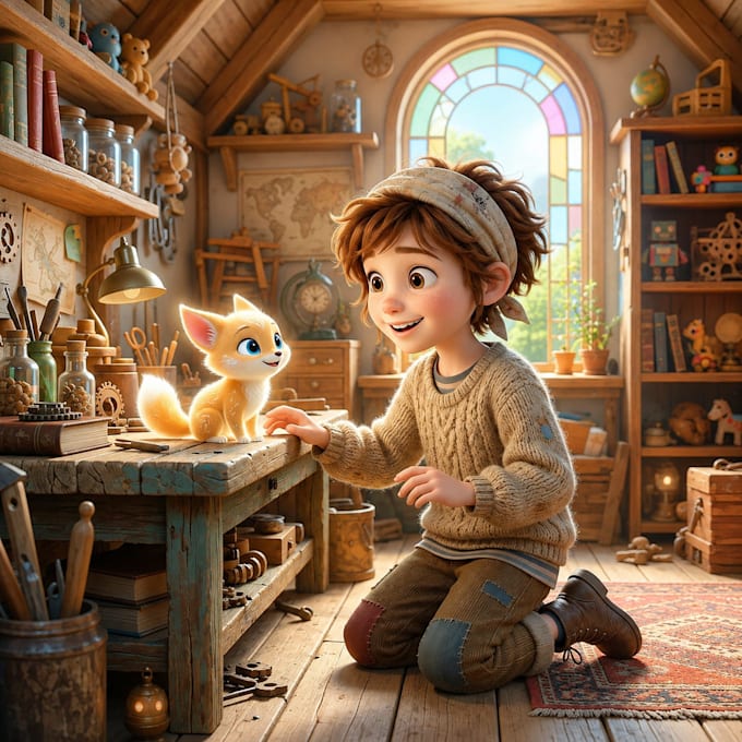 do 3d cartoon character animations
