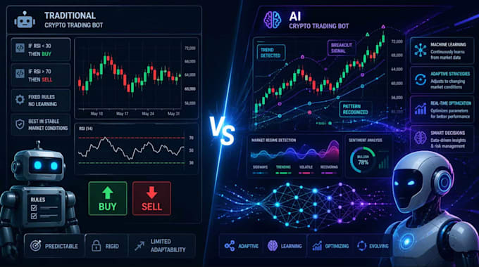 build automated ai crypto trading bot, arbitrage bot, trading bot