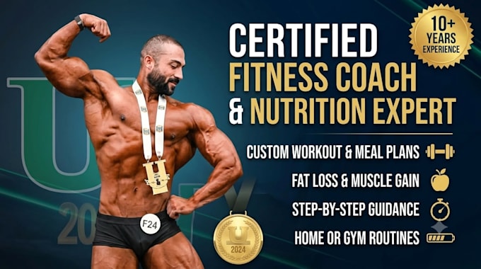 create a customized work out and meal plan for your goals
