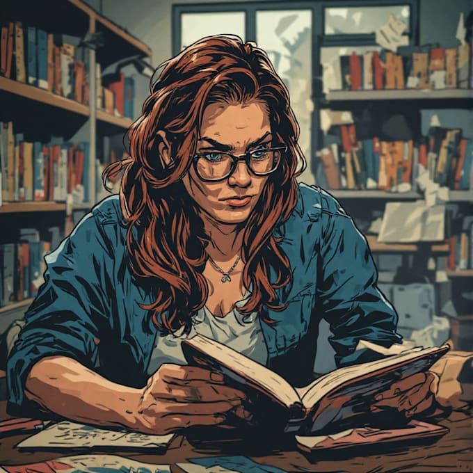 do professional lettering for your comic book