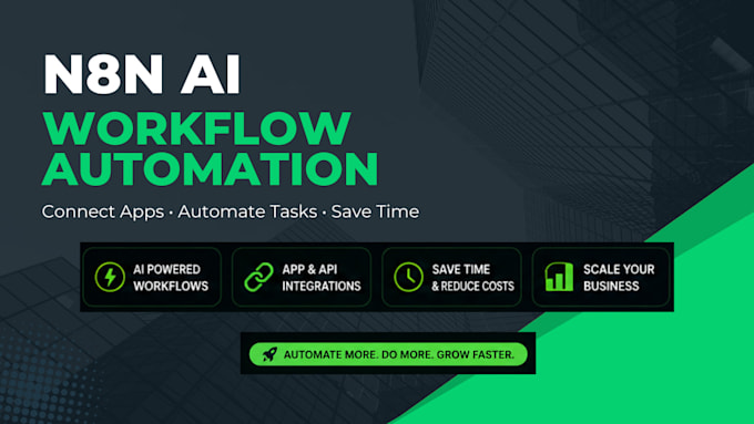 build n8n ai automation workflows for your business