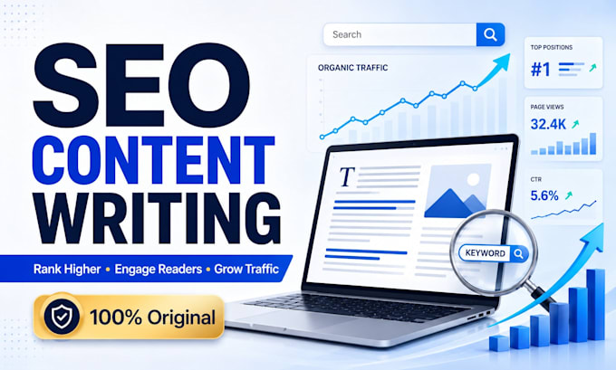 write SEO friendly website content and blog articles