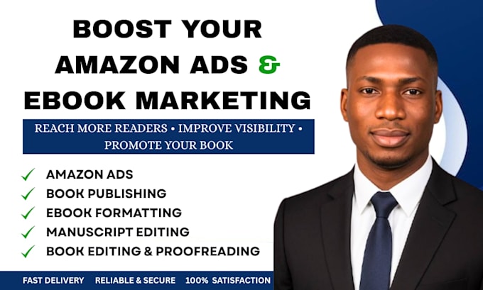 do nonfiction editing, ebook marketing and amazon ads