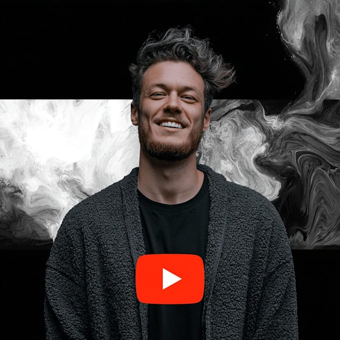 design catchy youtube thumbnail design