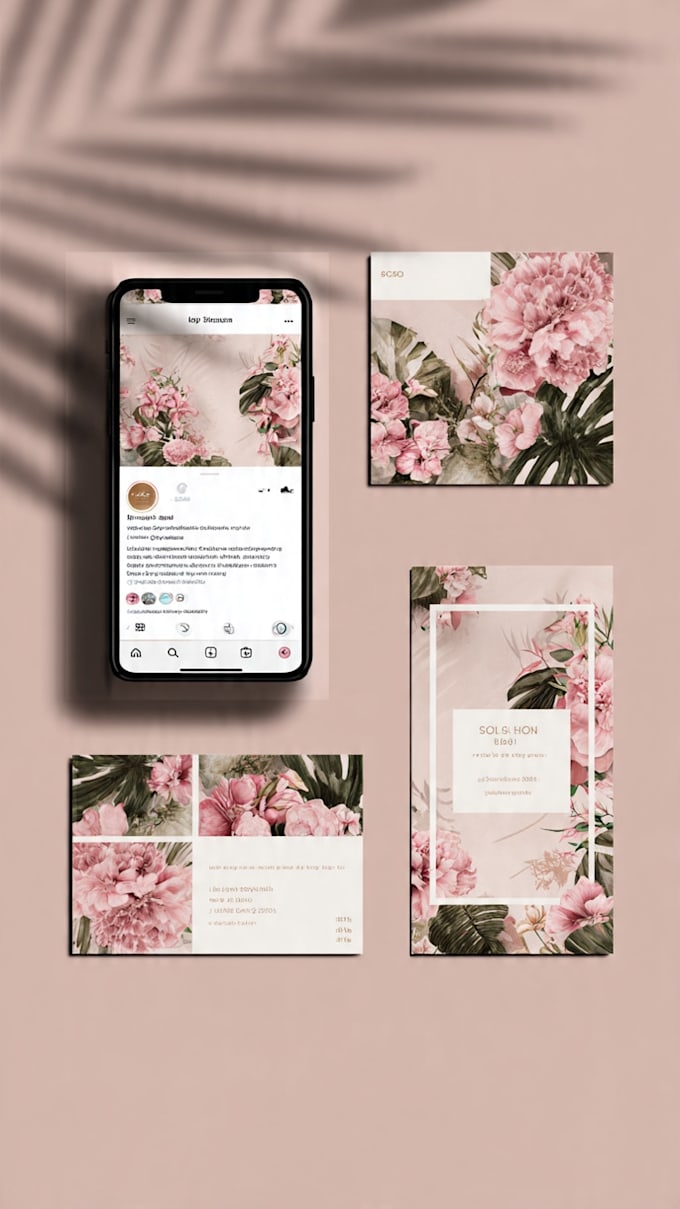 do a brand social media post designs