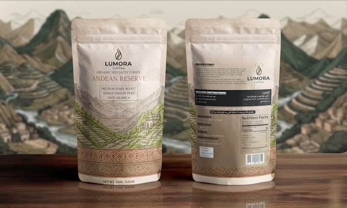 design specialty coffee packaging and artisan coffee label