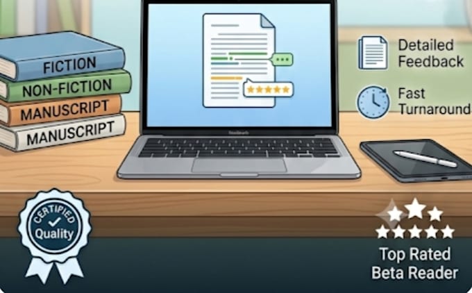 read your manuscript and provide detailed reader feedback