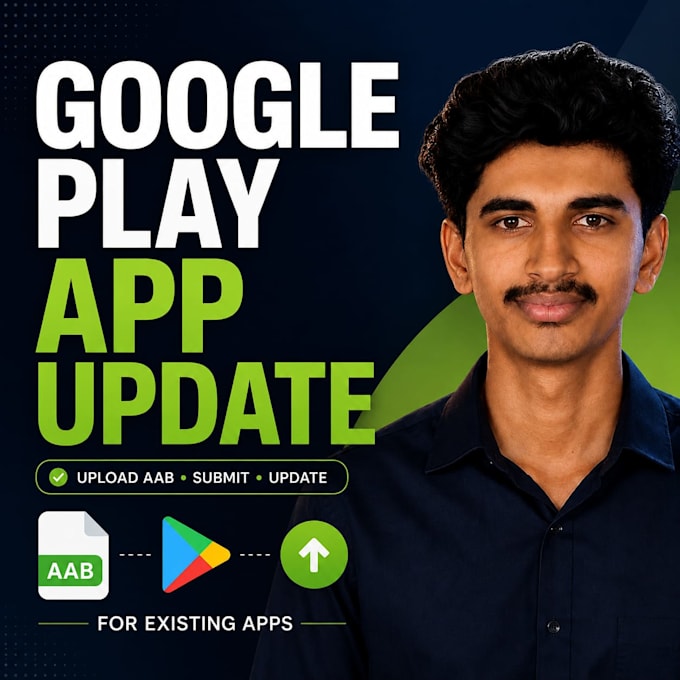 upload your ready aab and update your android app on google play