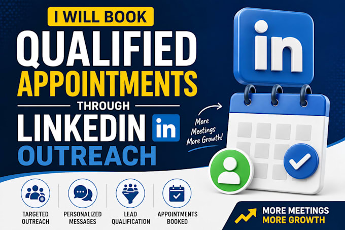 book qualified appointments through linkedin outreach