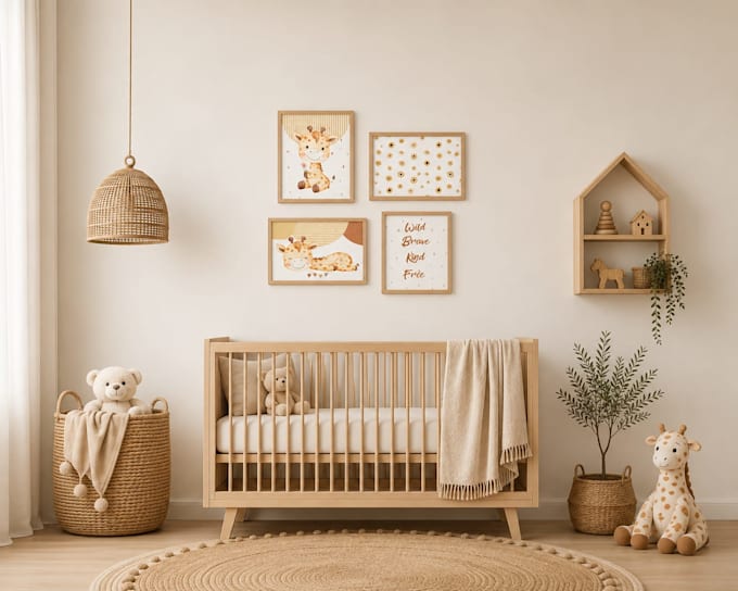 design nursery printable wall art