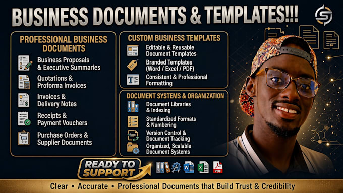 create professional business documents and templates