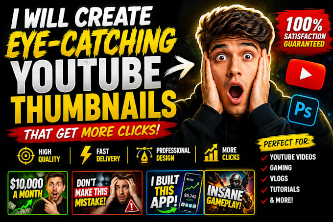 create the thumbnails for your video