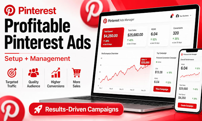 set up and manage profitable pinterest ads campaigns