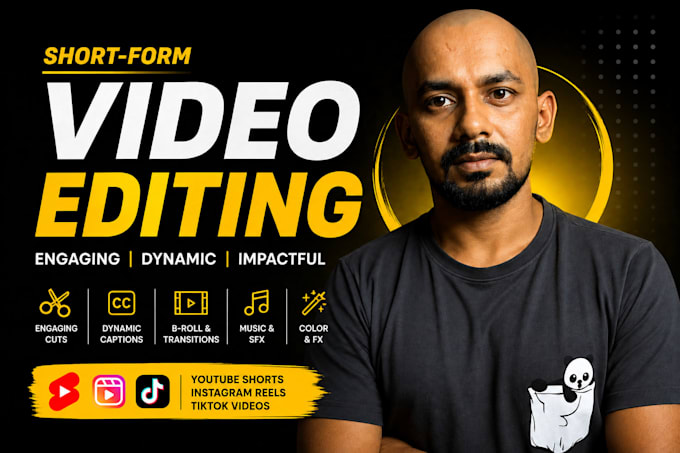 professionally edit your reels and shorts