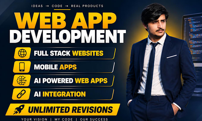 design and develop full stack website development backend, front end developer