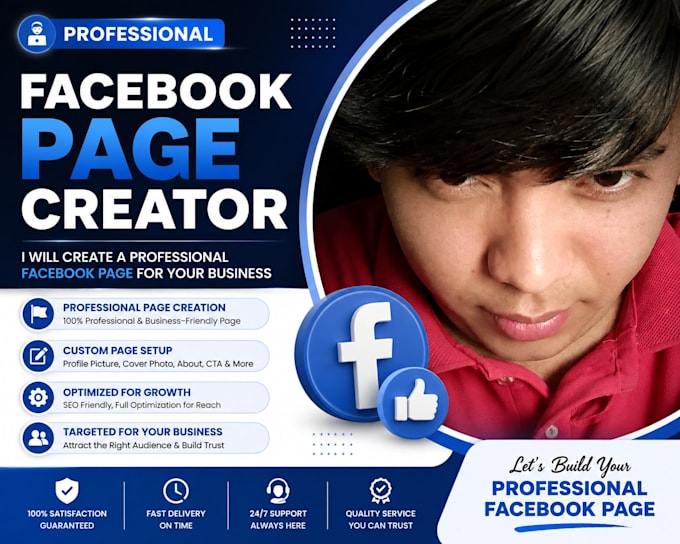 create professional facebook page