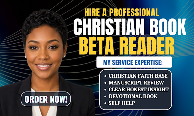 beta read your christian book with honest and constructive feedback