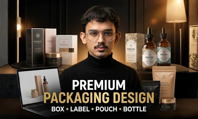 design packagings and label designs for the brands