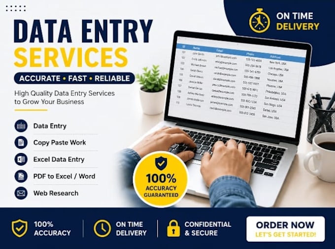 do data entry in ms word