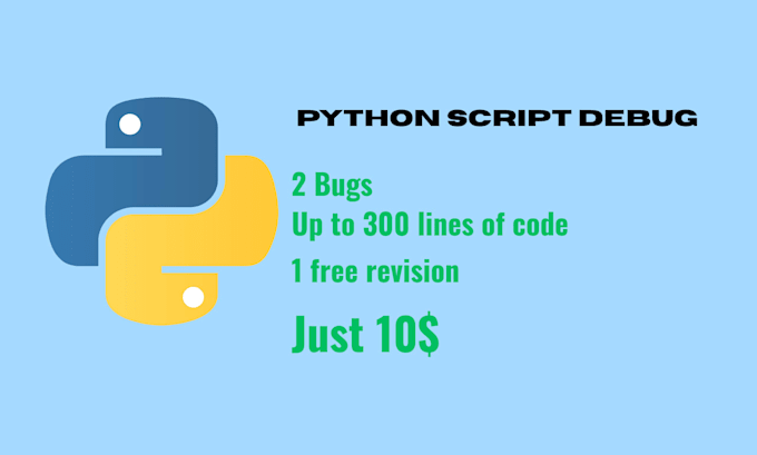 debug a small python script