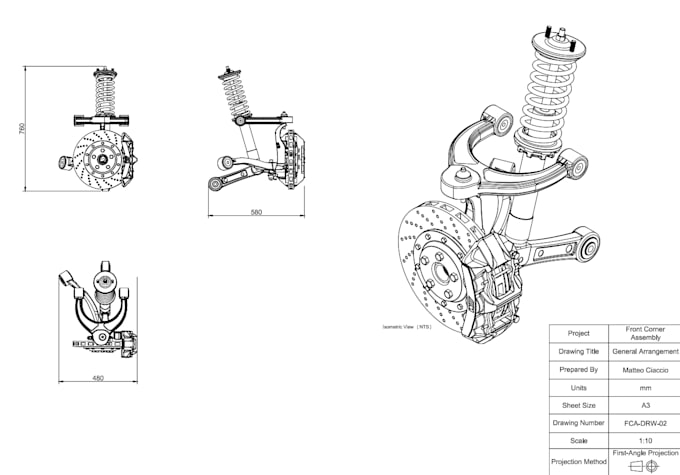 create or revise technical drawings