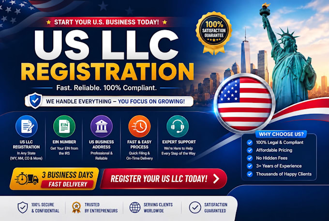 do US llc registration with ein number