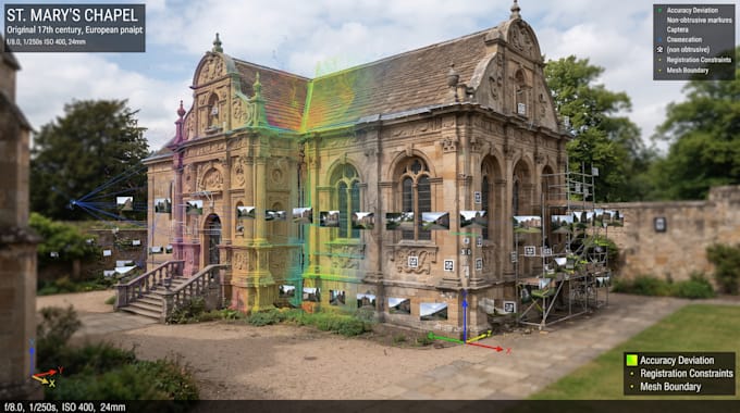 develop 3d reconstruction software from images and lidar point clouds