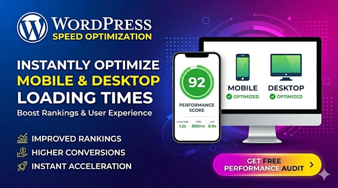 speed up the wordpress website and optimize SEO for better performance