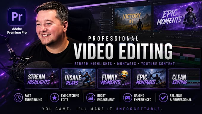 edit your live streams and videos into engaging content