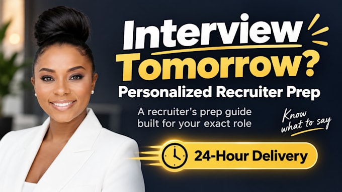 create a personalized interview prep guide for you