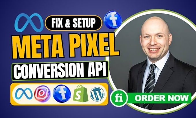 setup meta ads, fix meta pixel shopify , capi, connect store to facebook ig