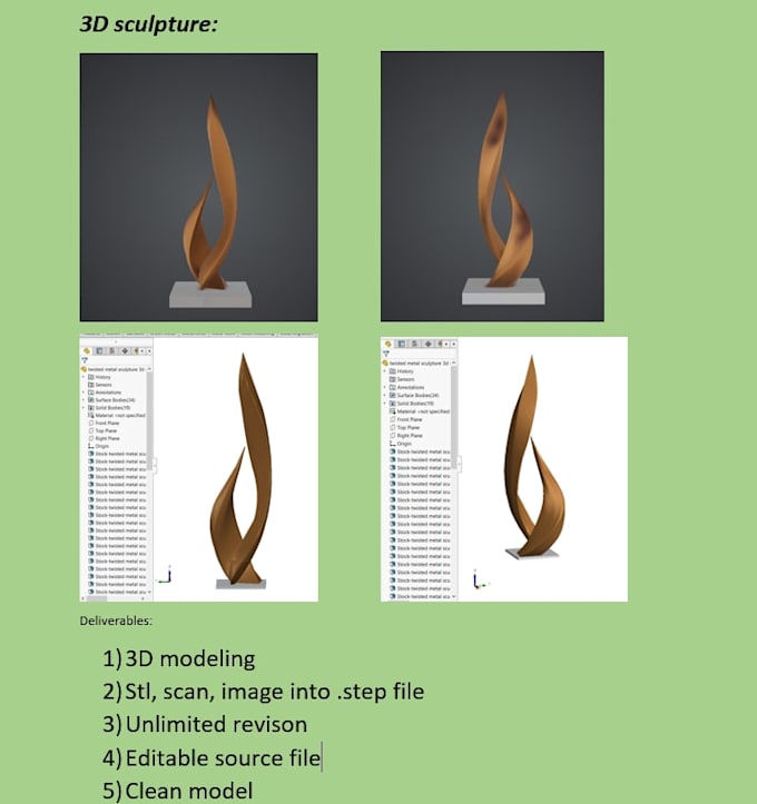 do reverse engineering using geomagic,solidworks, fusion 360