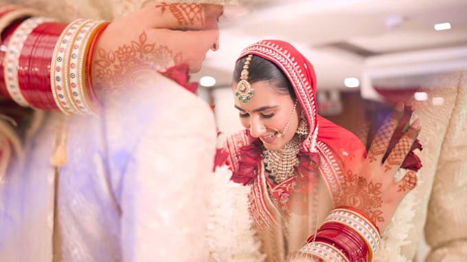 edit cinematic wedding videos and reels professionally
