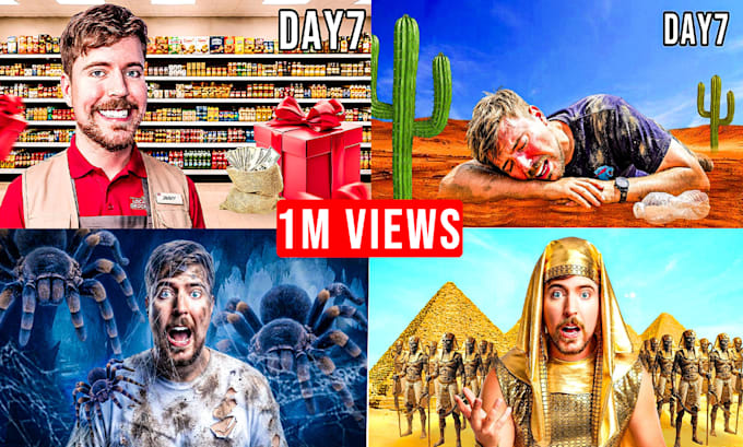 design a viral youtube thumbnail that boosts CTR