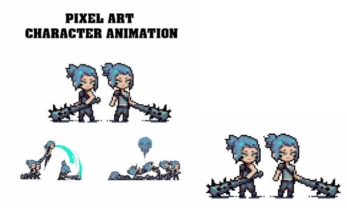 create pixel art sprite sheet nsfw pixel art animation pixel art character