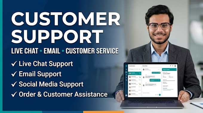 provide professional customer support and live chat support