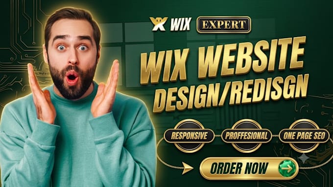design wix website or wix website redesign