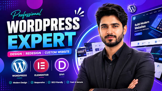 design a professional wordpress website