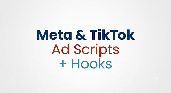 write meta and tiktok ad scripts and hooks for saas and ai tools