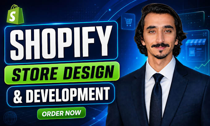 build, design, or redesign a professional shopify store