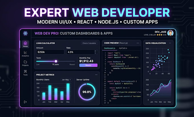 build custom interactive web calculators converters or tools